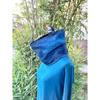 Used B80 Rags Snood Old Cloth Remake Indigo Dye Patchwork Sewing Sashiko