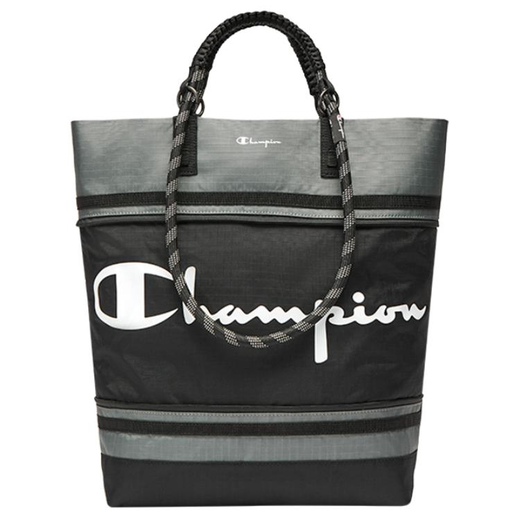 Champion Logo Tote Bag Unisex Tote Bags U5DACPU02 Black