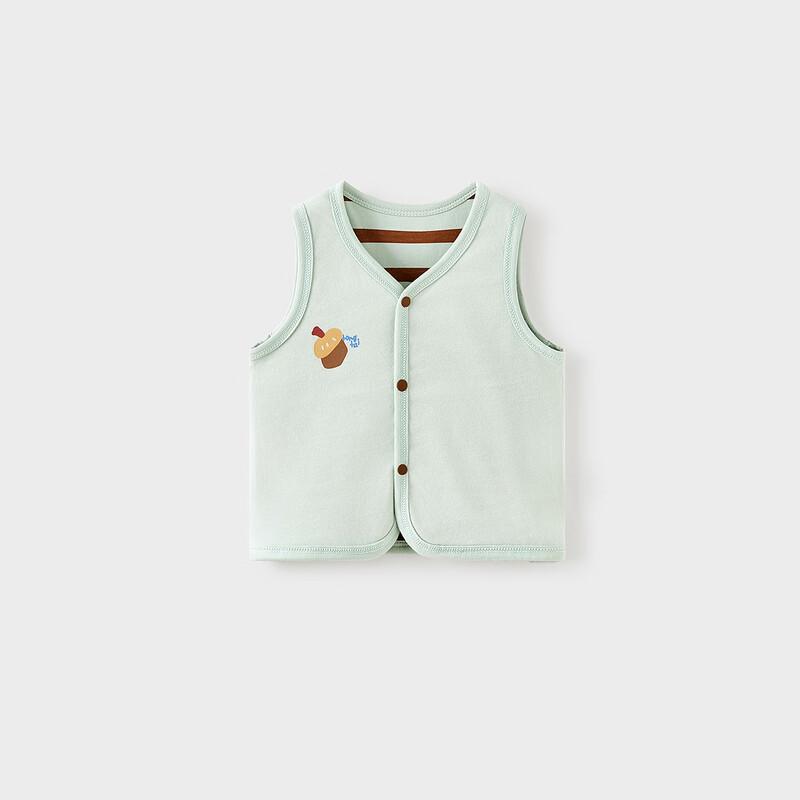 TONGTAI Unisex Baby Pure Cotton Vest 80