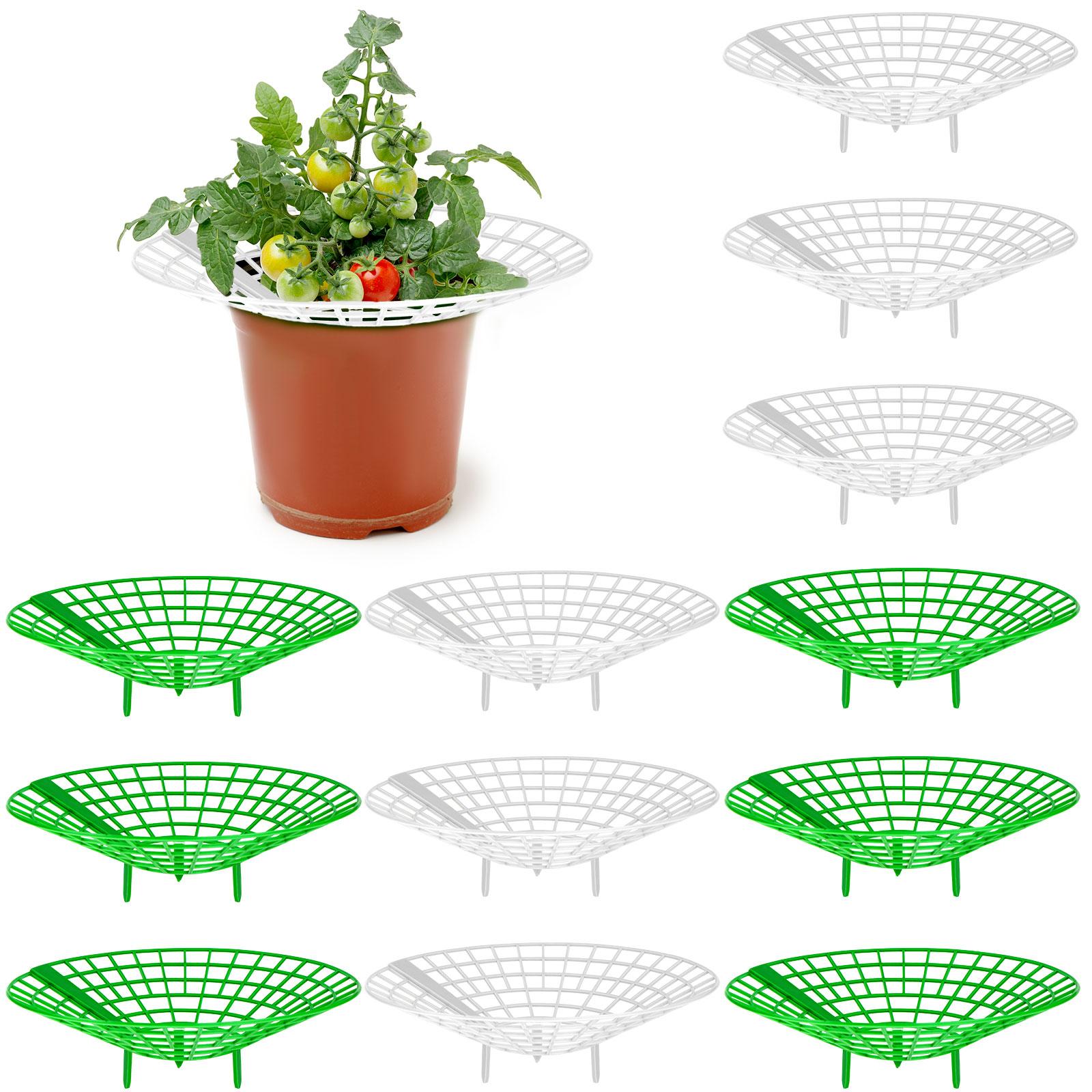 

12 упаковок опор для растений клубники, подставка для растений клубники с 3 прочными ножками разноцветный