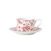 OLOEY French Rose Ceramic Mug and Saucer Gift Set