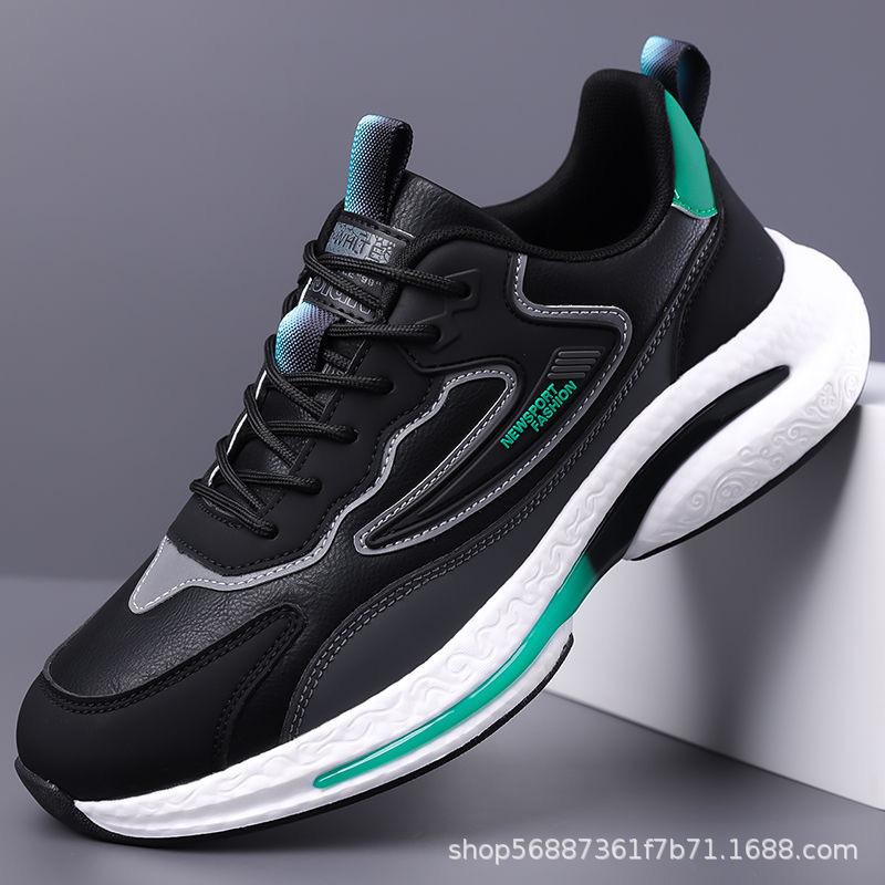 Spring new mesh casual sports shoes comfortable breathable shoes leather shoes 39