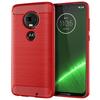 Funda de Fibra de Carbono de Lujo para moto g7 plus G7+ Funda Suave Protectora Completa para Moto G7 Plus Funda de Silicona a Prueba de Golpes