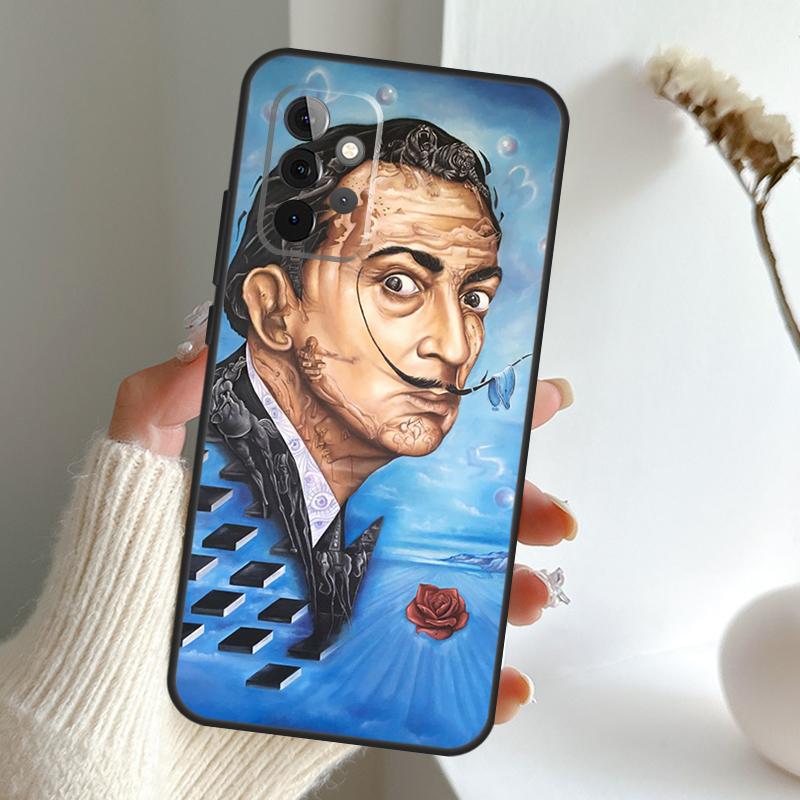 Salvador Dali Art Case For Samsung Galaxy A16 A26 A36 A56 A55 A35 A15 A54 A34 A14 A52 A32 A12 A13 A33 A53 A17