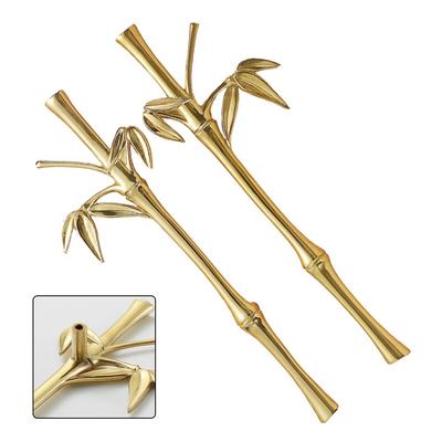 Brass Furniture Handle Branch Shape for Cabinets Drawers and Closets