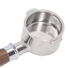 Bottomless Naked Portafilter Tamper, 51mm Portafilter with 2 Lugs, Bottomless Coffee Handle, Stainless Steel, for ECO310 Machines, Replacement for ECO
