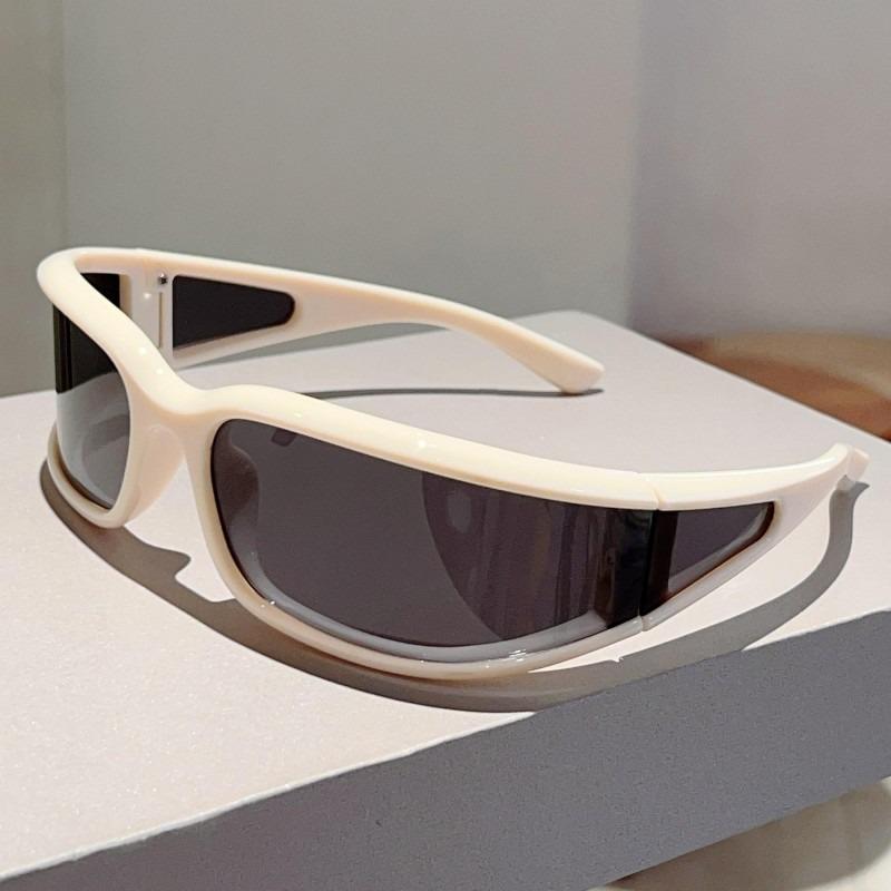 New Luxury Outdoor Windproof Sports Women Sunglasses Y2K Personality Retro Fashion Sunshade Design Men Cycling Glasses UV400
