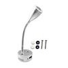 Boat Wall Light Touchs Dimming LED Reading Lamp Flexible Gooseneck Wall Lamp Suitable for Truck Motorhome Yachts Cabin