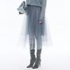 JNBY A-Line Mesh Midi Skirt