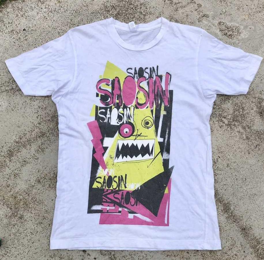 Band Tees SAOSIN BAND 100% Cotton Adult T-Shirt All Size SU339 Unisex T-Shirt XL