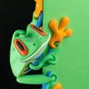 3D Printing Creative plus Humorous Lifelike 3D Frog Variable Style Refrigerator Magnets Playthings Action Children Movable Joint Fidget Playthings