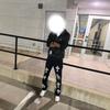 Unisex Streetwear Kapuzen-Reißverschluss-Sweatshirt Mit Kreuz-Print Lockere Passform Langarm Schwarz