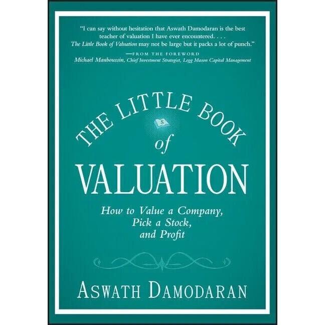 The Little Book Of Valuation How To Value A Company Paperback Book US 390-2%