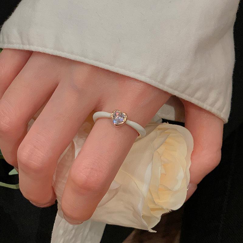 

UILZ Корейский Новый Стиль Женское Универсальное Двухслойное Кольцо-Бандаж - Минималистичный Дизайн Высокого Класса с Уникальной Индивидуальностью.