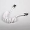 2mTelephone Line Shower Hose PU Bathroom Spring Flexible for Water Plumbing Toilet Bidet Sprayer Bathroom Accessories