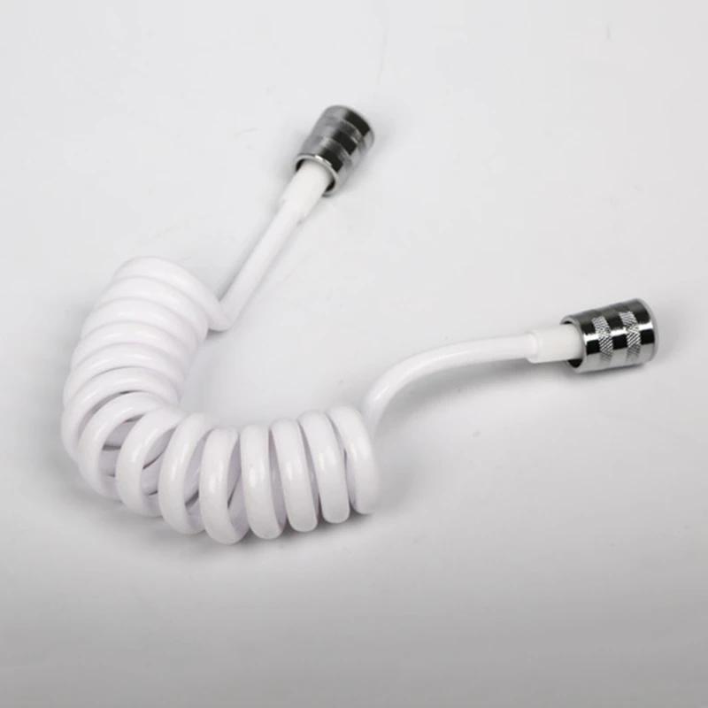 2mTelephone Line Shower Hose PU Bathroom Spring Flexible for Water Plumbing Toilet Bidet Sprayer Bathroom Accessories