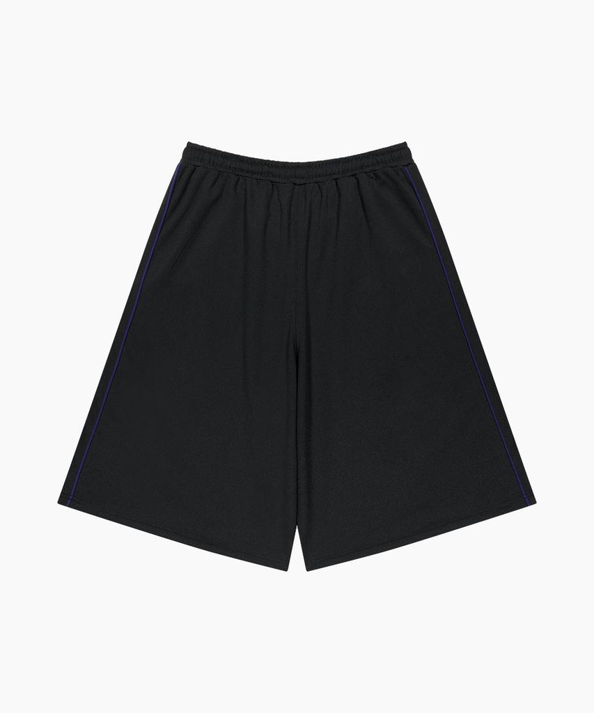 Weideun 82 Track Mesh Bermuda Shorts (Uni) Black