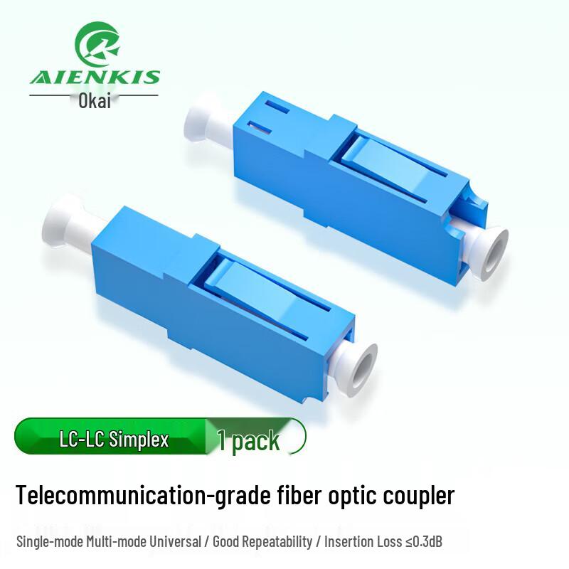 AIENKIS Telecom-Grade Fiber Optic Adapters