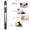 Mini Flashlight Medical First Aid Pen Light Pocket Work Light Penlight Torch with Pupil Gauge Measurements Doctor Nurse Penlight