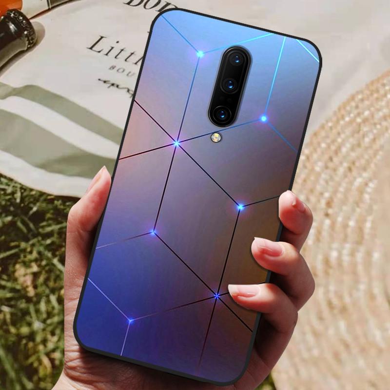 For Oneplus 7 Pro Case Fashion Slim Soft TPU Phone Back Cover Cases For One Plus 7T Pro 7 T Cover for oneplus7T oneplus7 Coque