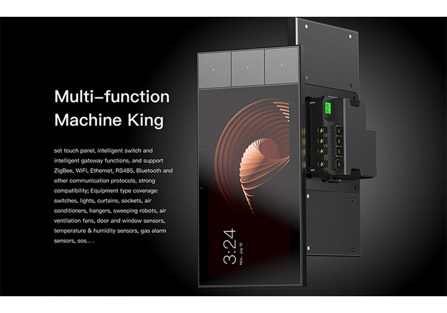 Graffiti 6-inch Full Screen Touch Control for Tuya Smart Home ZigBee System