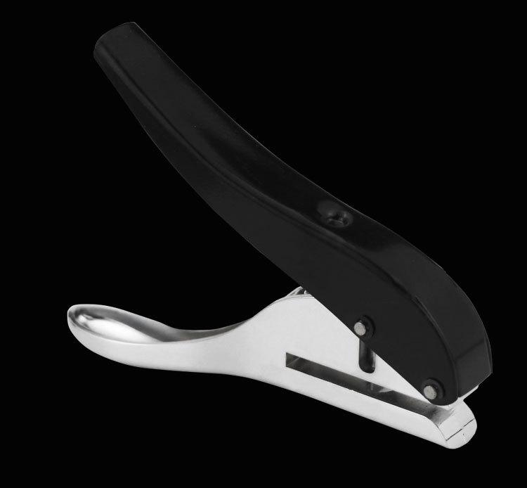 PVC Edge Banding Hole Punch Tool with 8mm Puncher & Guide Screw for Drywall Nail Concealing