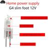 1PCS 20W/25W/35W/40W DC 12V/220V  2-Pin Type G4/G5.3/G9 Halogen Lamps Lights 20W/25W/35W/40W Clear Each Bulb For Home Decoration