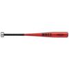 ZETT Baseball Training Perfect for Made of Super 1750g Average Red Made in BTT10084 Bat, Hitting, Duralumin, 84cm, Weight, (6400), Japan,
