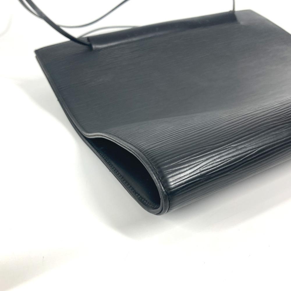 Louis Vuitton M52462 Epi Saint Tropez Shoulder Bag Tote Bag Leather Noir Black