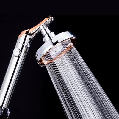 Regenbrause Wassersparend Rotierend Hochdruck Badezimmer Handbrausekopf
