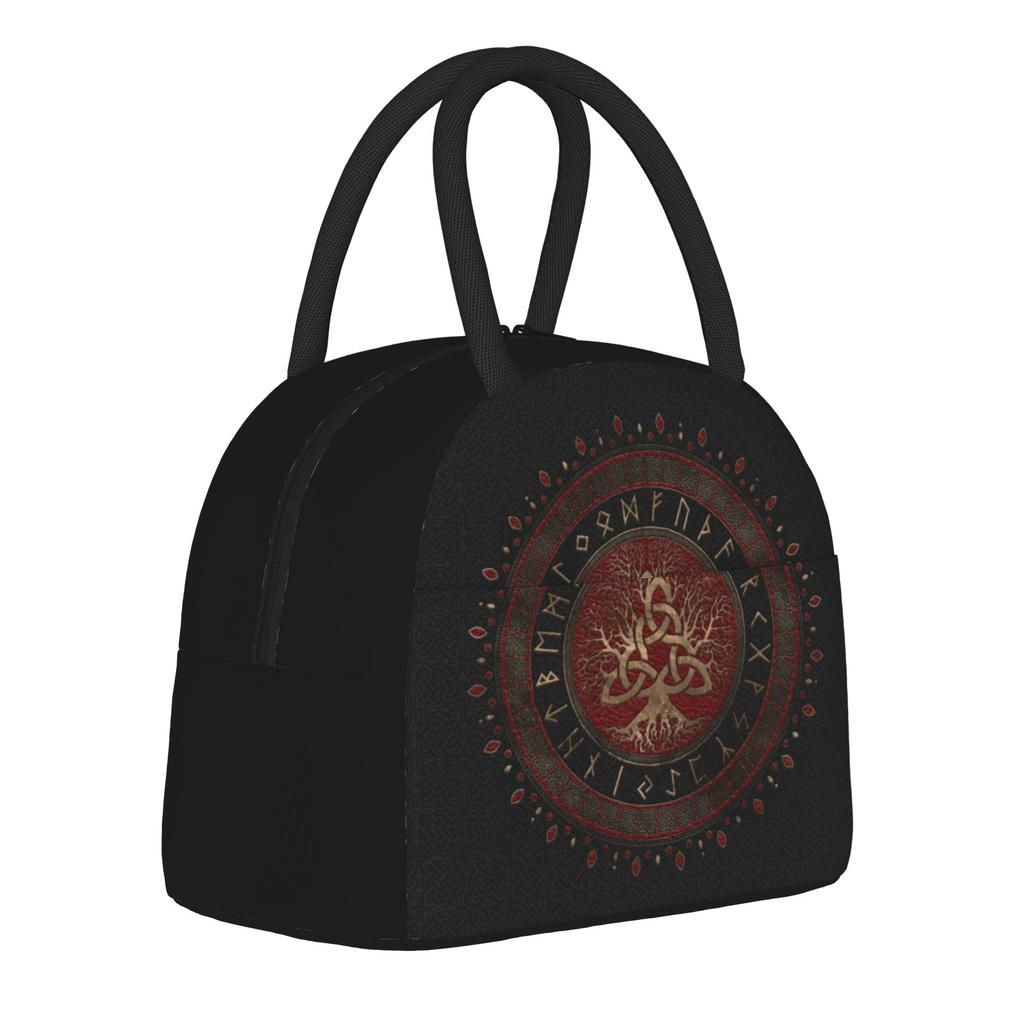 Tree of Life Insulated Lunch Bags Thermal Bag Reusable,Lunch Container Ragnar Lagertha Large Tote Lunch Box Food Handbags