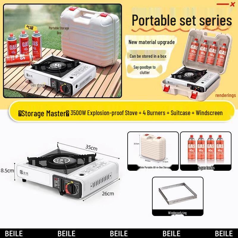 Portable Outdoor Cassette Stove 1