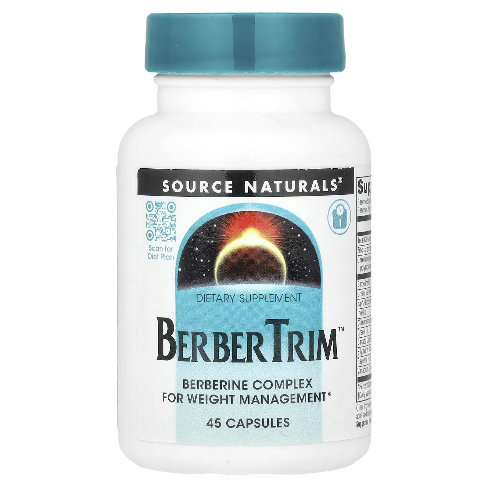 

Source Naturals, BerberTrim™, 45 Capsules