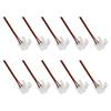 10Pcs No Soldering 2Pin Power Wire Connector LED Strips Lights Connector Splice Clip LED Strip Accessories Connectors