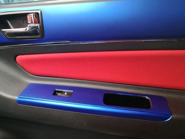 Saab X25 & Changhe Q25 Interior Carbon Fiber Gear Shift Decoration Film