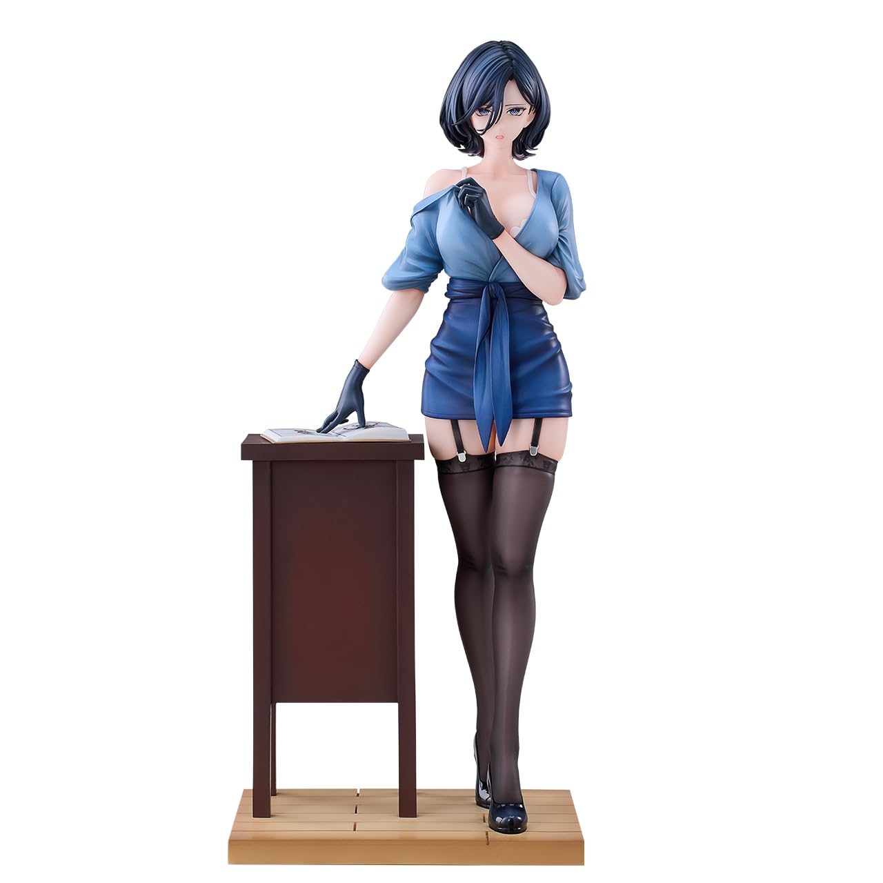 

1/6 scale PVC & ABS painted figure of Rumi, the Innocent Art Teacher Who Suddenly Strips illustrated by Keso Shirou