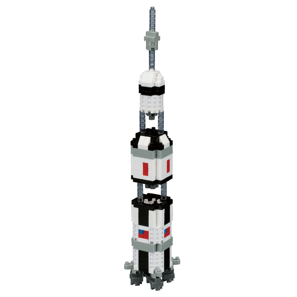Kawada Nanoblock Saturn V Rocket NBH_130