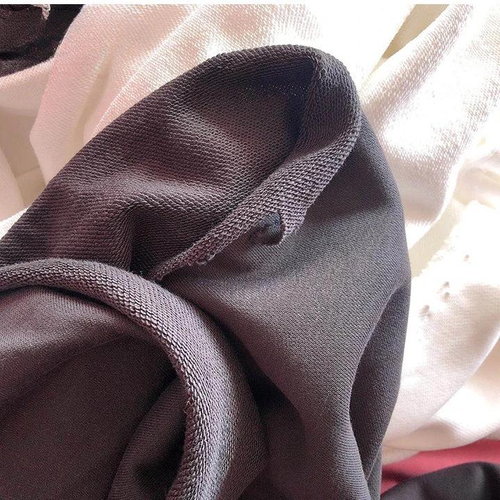 Wide 180cm French Terry Loop Cotton Knitted Fabric Abrasion-Resistant Sweatshirt Sweater Suit Sports Casual Wear Comfortable