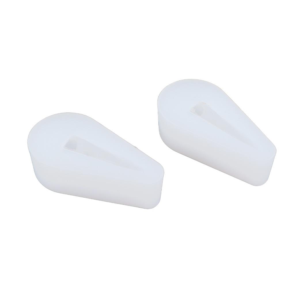 2PCS Soft Skull Silicone Mold 3D Crow Raven Pendant Halloween Silicone Mold White Bird Raven Head Resin Casting Mold