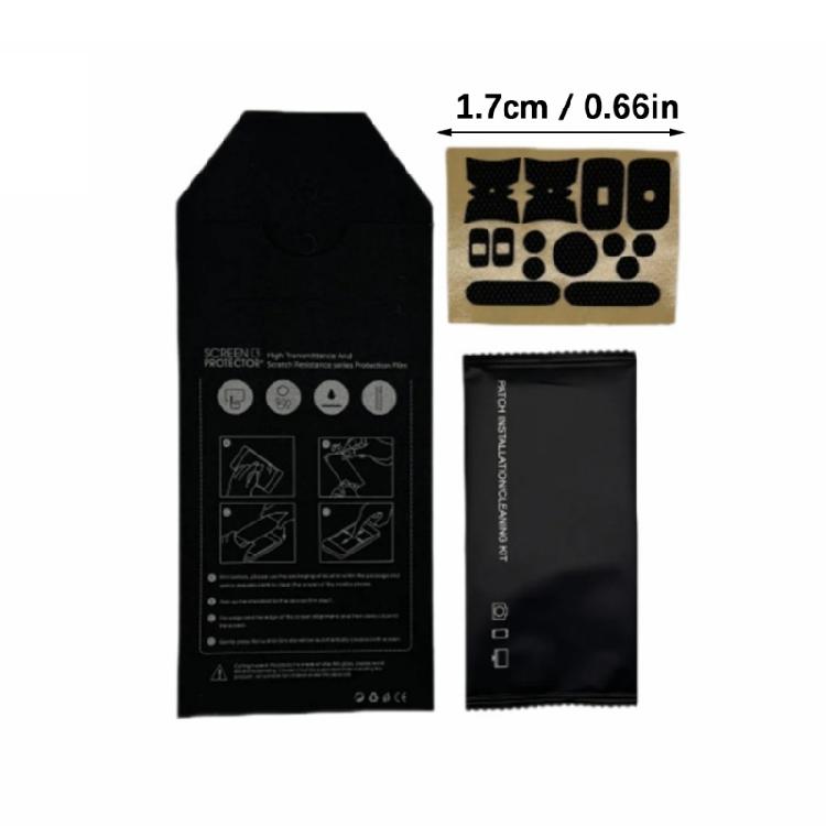 1 Set Adhesive Stickers Protective Skin for 4 Professional Remote Protect Against Daily Wear and Slips