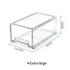 Kitchen Refrigerator Storage Box Drawer-type Fresh-keeping Box Food-grade Eggs and Meat Food Frozen Finishing Storage Box