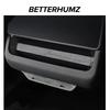 Betterhumz For Tesla Model 3 Highland 2024- Made of Alcantara Car Rear Air Vent Outlet Sticker Trim Decoration Strip Accessories