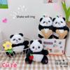 Adorable Panda Plush Keychain Toy With Cute Sounds Perfect For Backpacks And Accessories