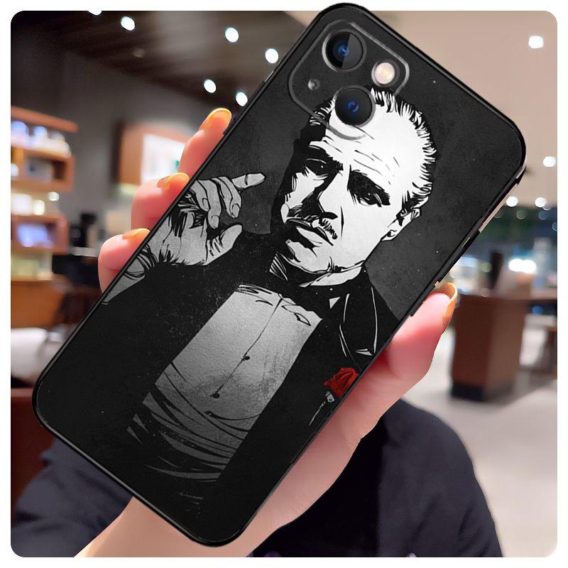 The Godfather Movie Italian Mafia Case For iPhone 15 Pro Max 14 13 12 11 16 17 Pro Max mini 15 16 Plus 16e 17 Air Phone Cover