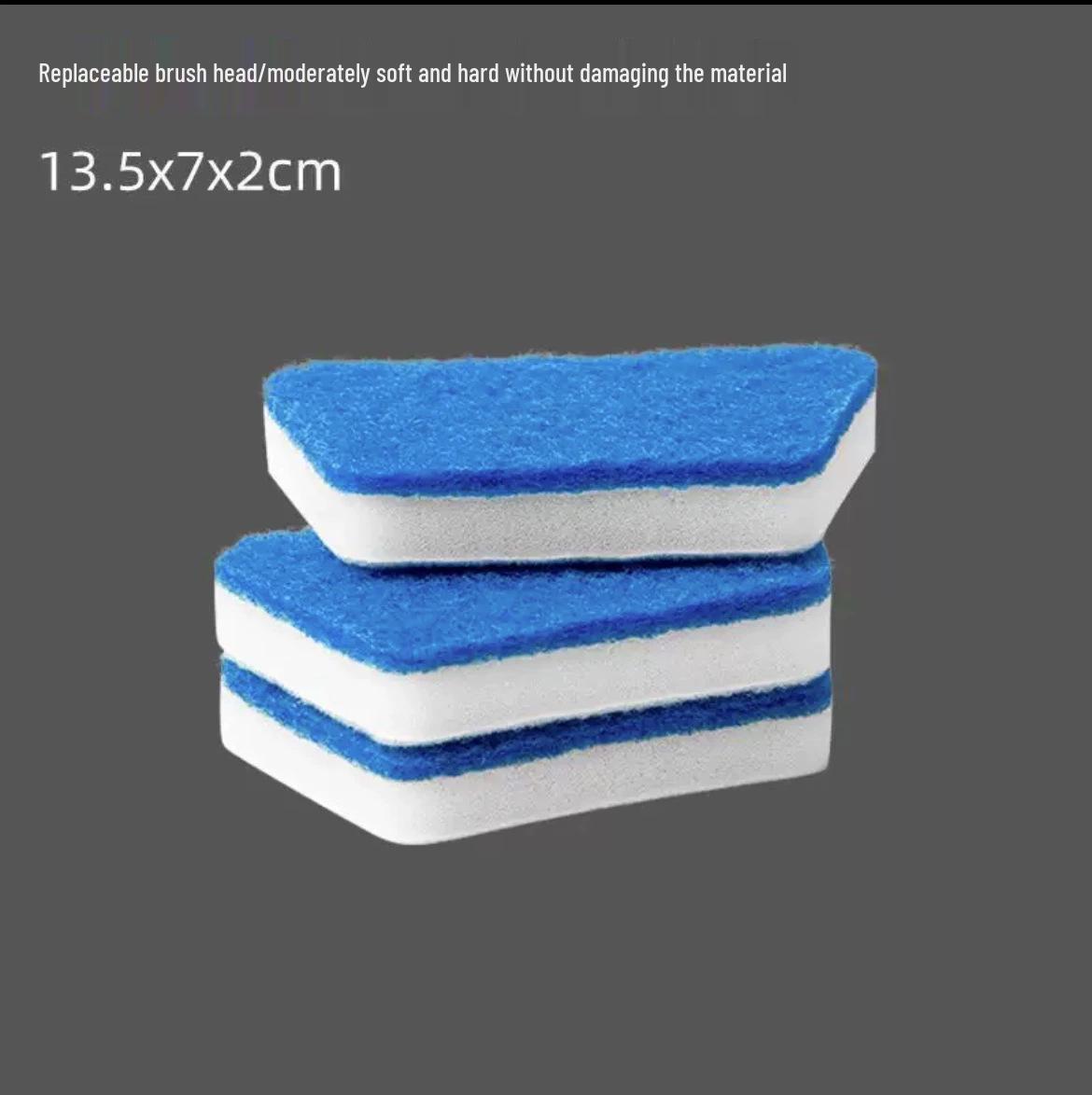 

Detachable Trapezoidal Long-Handle Bathroom, Bathtub, and Window Cleaning Sponge Brush
