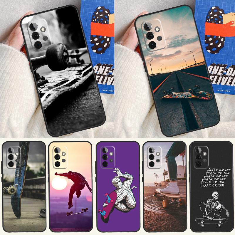 Cool Skate Case For Samsung Galaxy A22 A16 A33 A36 A56 A26 A15 A55 A53 A35 A32 A52 A54 A34 A14 A05 A06