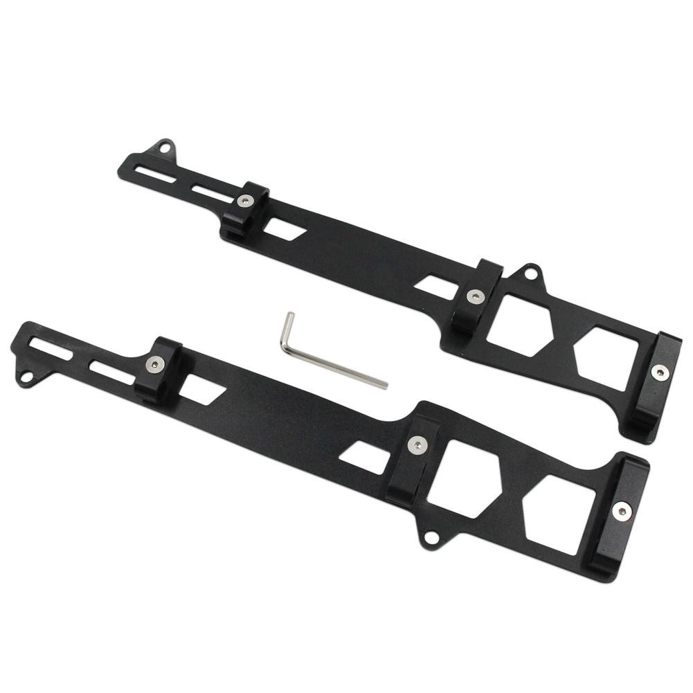 Ignition Cable Clamp Spark Wire Holder Engine Maintenance Black Aluminum Alloy Construction Linear Style Bracket