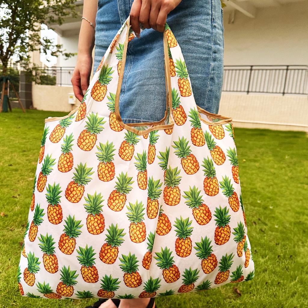 Tote Bag Large Capacity Tote Bag Satchel Lightweight Shopping Bag Printed Pattern Outdoor Foldableable Satchel Camping Style Travel Bag