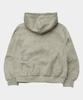 Someplace Man Sequin Star Patch Point Crack Two-Way Sweat Hooded Zip-Up Jacket [Cream]
