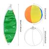 6Pcs Colorful Inflatable Beach Ball Summer Holiday Swimming Pool Party Game Ball Set